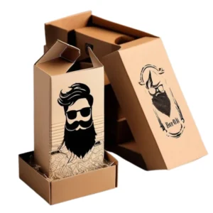 custom beard oil boxes printed packaging
