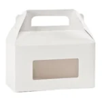 custom gable boxes with window printed logo