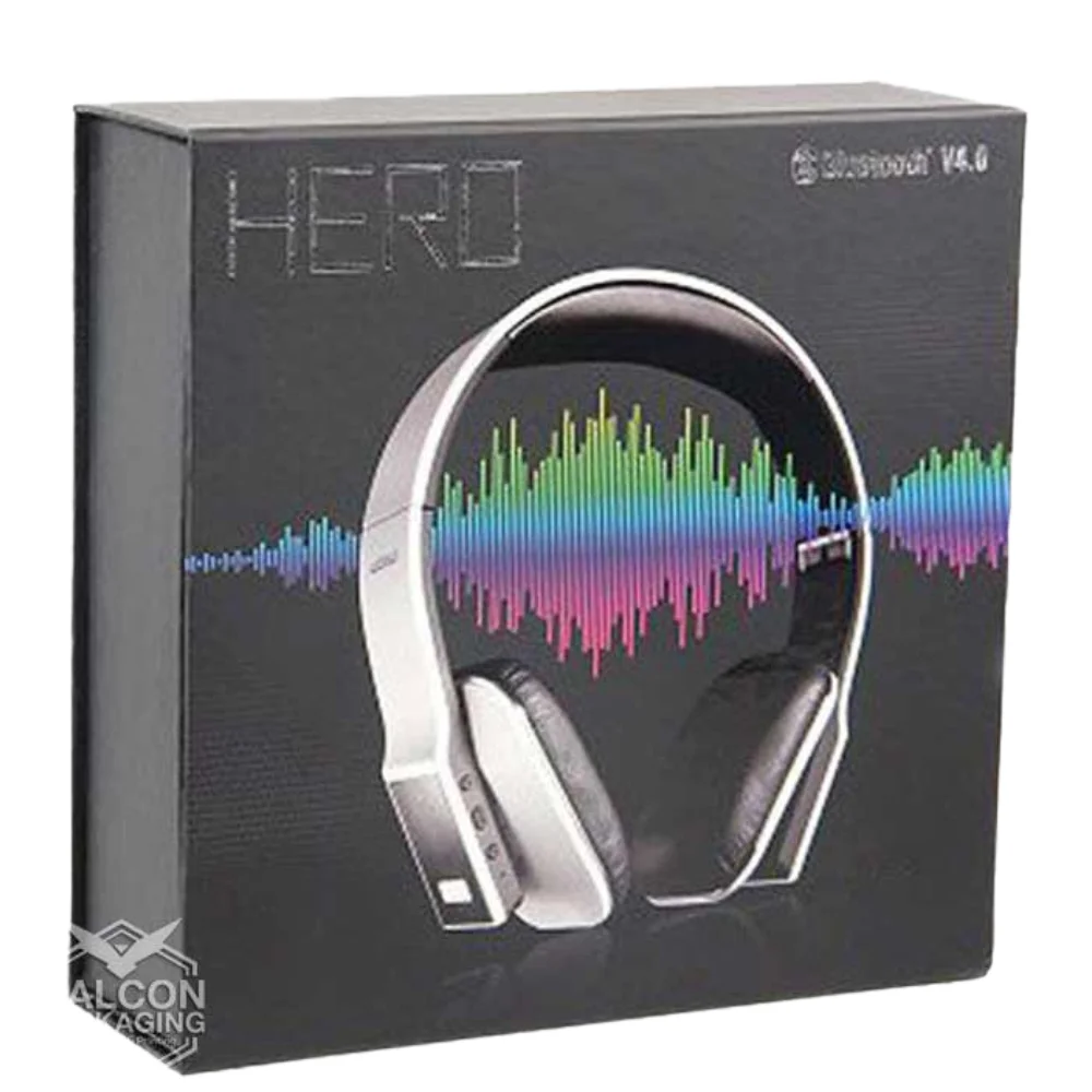 custom headphone boxes printed packaging