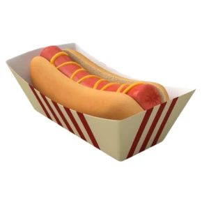 custom hot dog boxes printed food logo