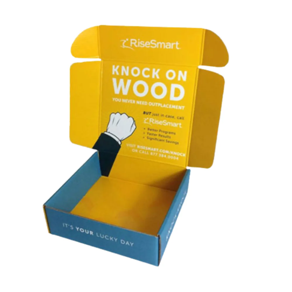 custom kraft mailer boxes printed logo