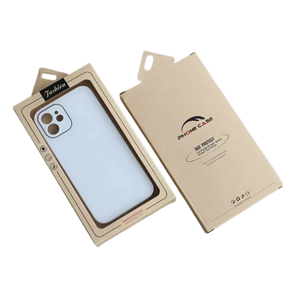 custom phone case packaging printed logo