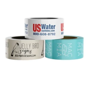 custom printed brand packing tape roll