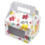 custom printed gable packaging boxes window