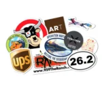 custom printed logo stickers bulk order