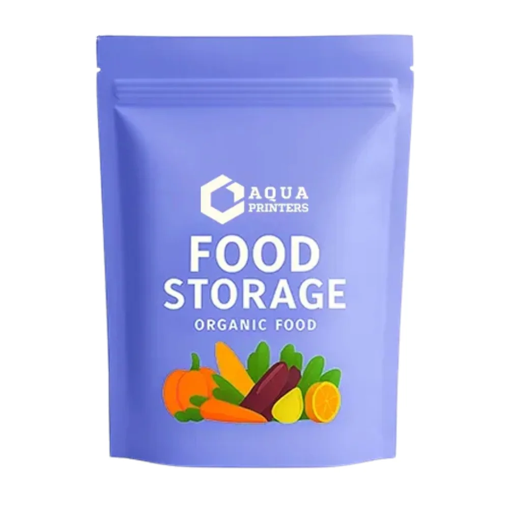 custom printed mylar food storage bags