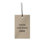 custom printed product hang tags string