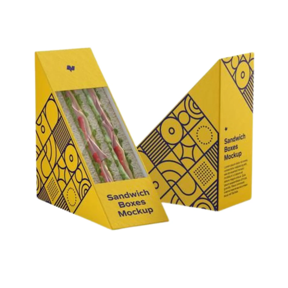 custom printed sandwich takeaway boxes