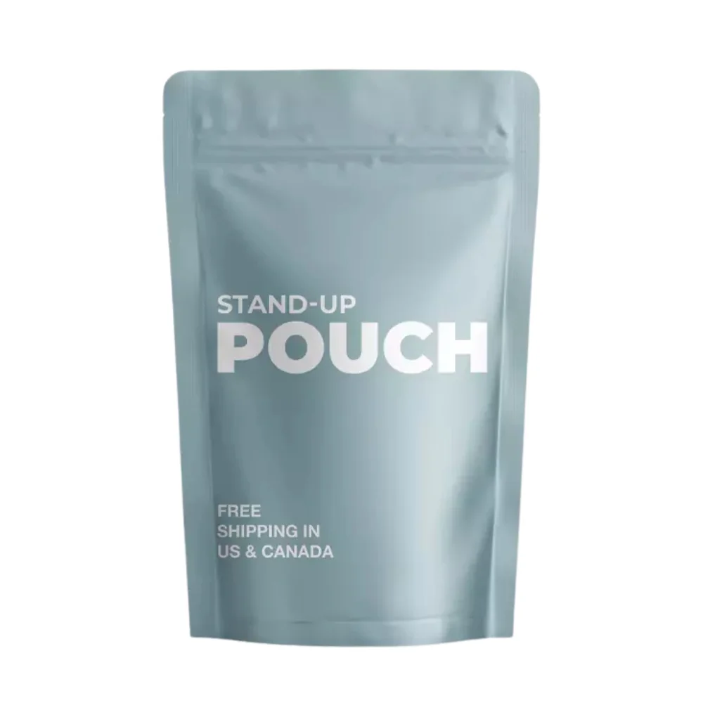 custom printed stand up pouch bags bulk