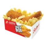 custom snack boxes printed food logo