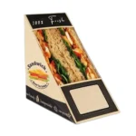 eco friendly kraft sandwich packaging boxes