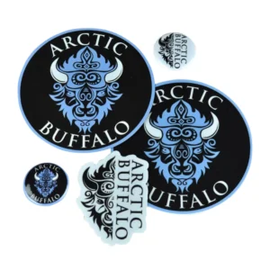 eco friendly logo printed stickers custom