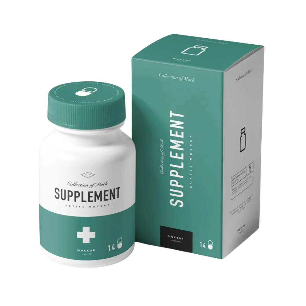 eco friendly vitamin packaging boxes custom