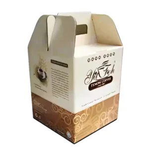 kraft coffee packaging boxes eco friendly