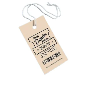 kraft hang tags string eco friendly custom