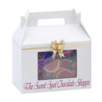 luxury gable boxes clear window custom