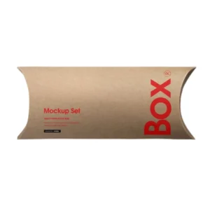 luxury kraft paper pillow boxes custom