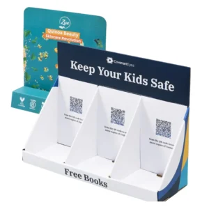 retail counter display boxes custom design