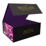 custom magnetic closure rigid boxes logo