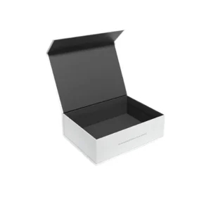 custom magnetic closure rigid boxes logo