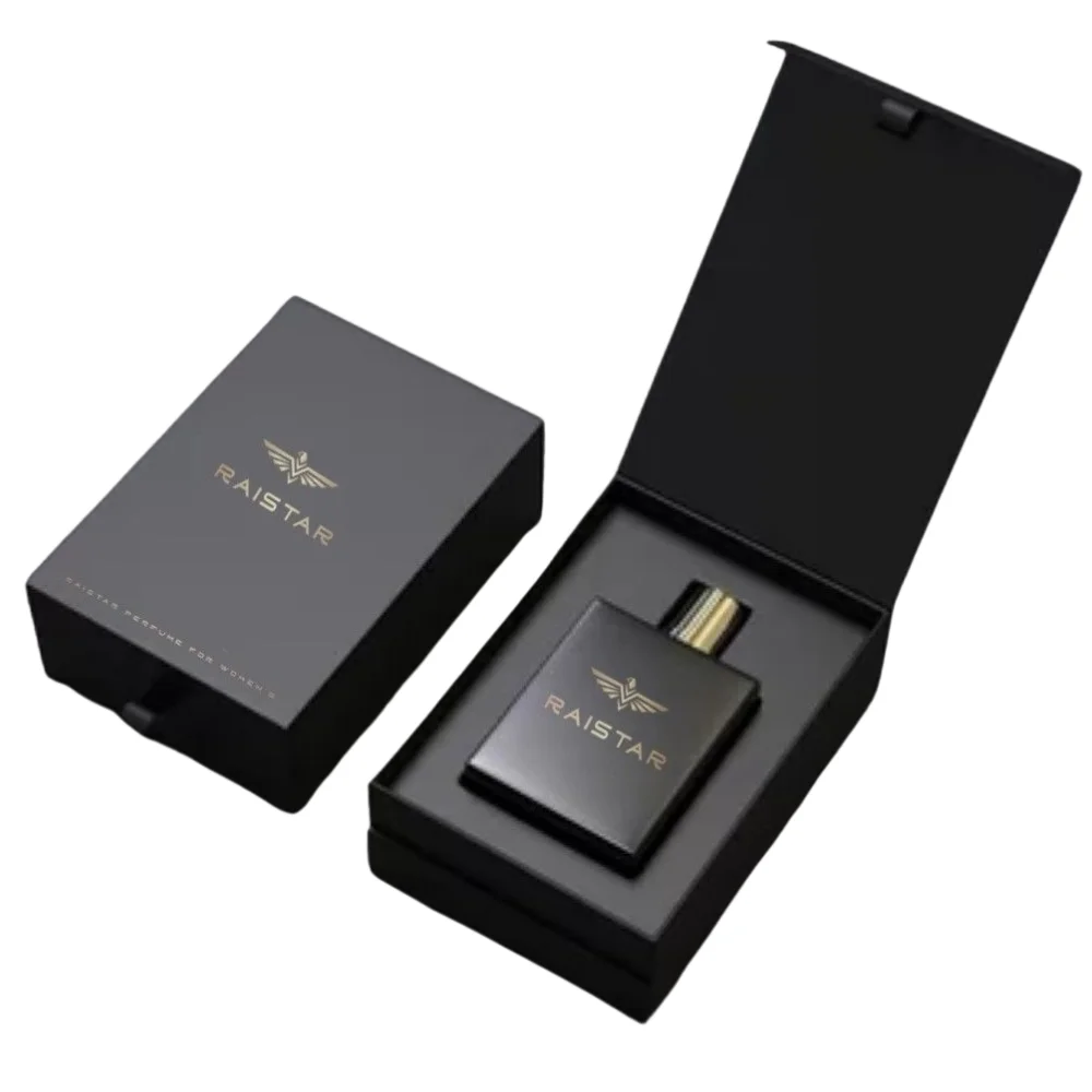 rigid perfume boxes magnetic lid custom