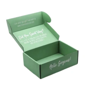 eco friendly corrugated mailer boxes custom