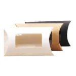 wholesale kraft pillow packaging boxes design