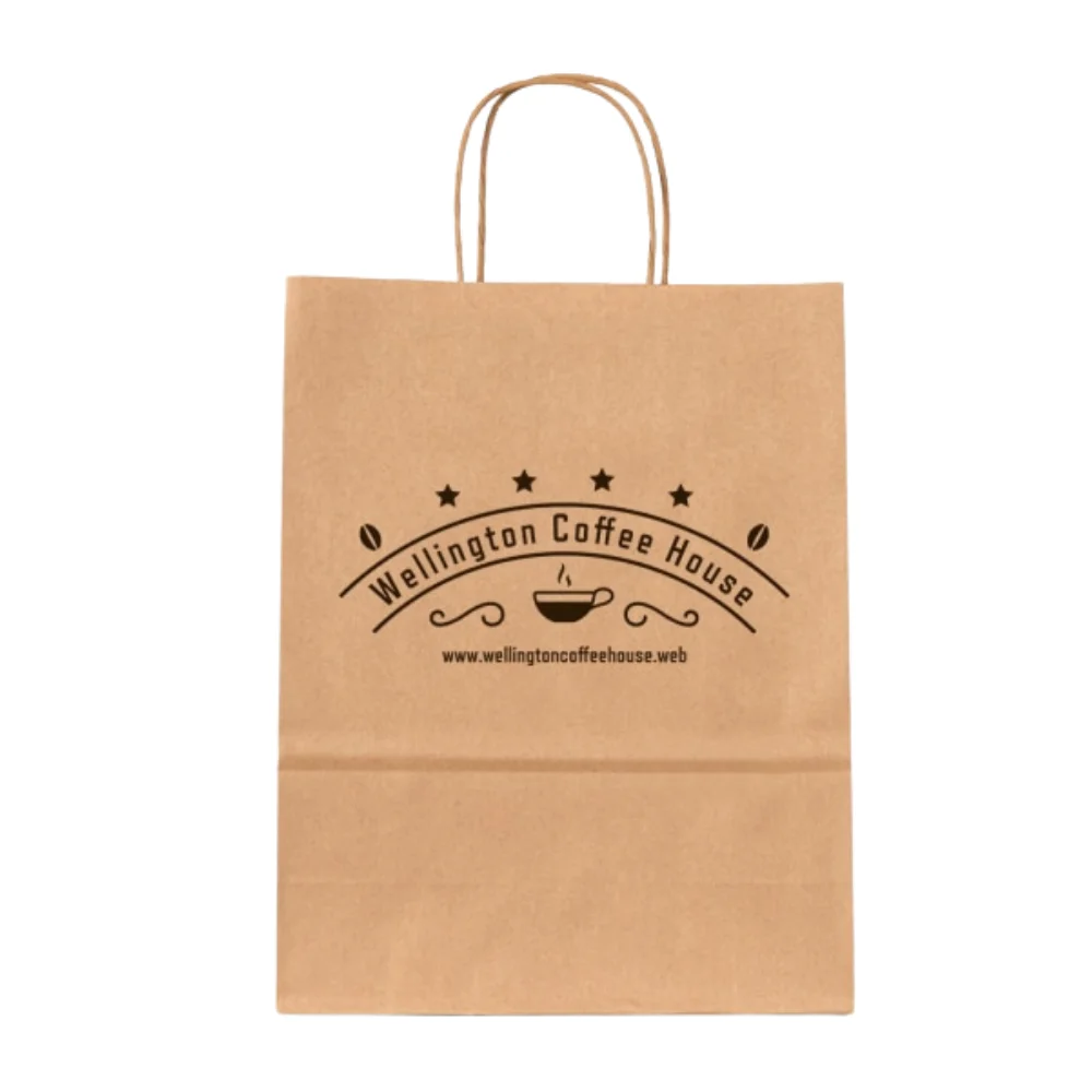 wholesale paper bags custom logo bulk
