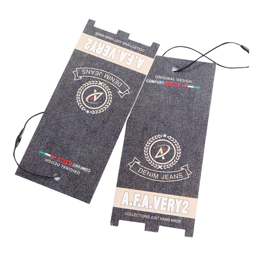 wholesale hang tags string custom design
