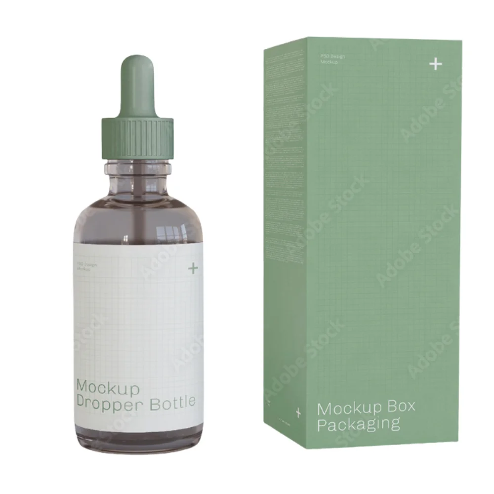 custom 50ml bottle boxes wholesale