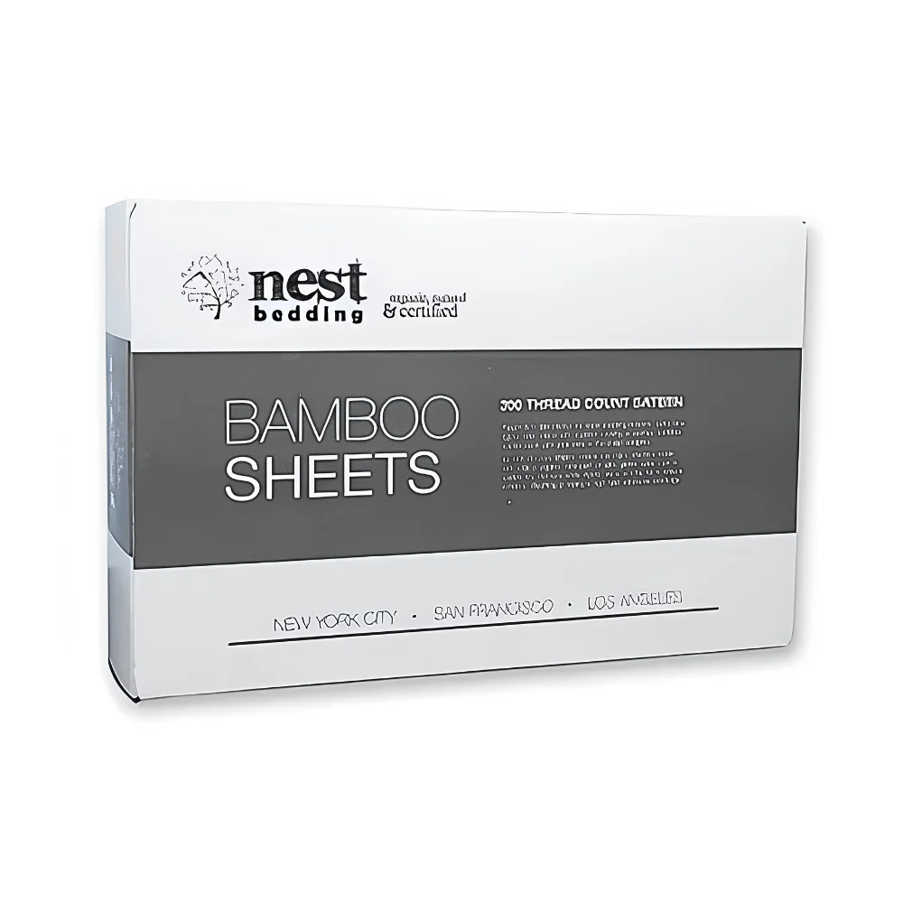 custom bed sheet boxes wholesale