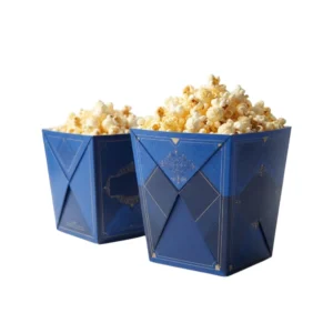 custom blue popcorn boxes wholesale