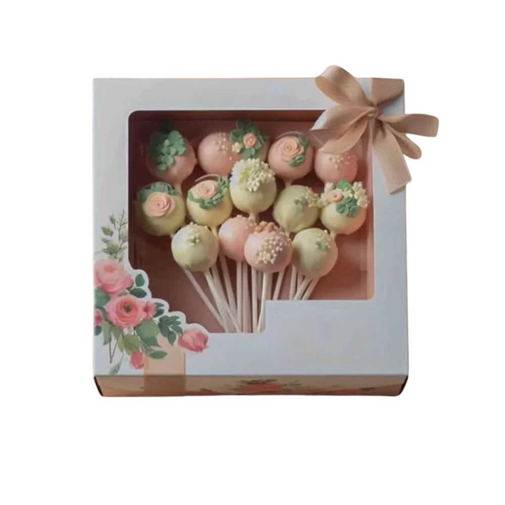 custom cake pop boxes