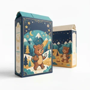 custom cereal with bear on box wholesale
