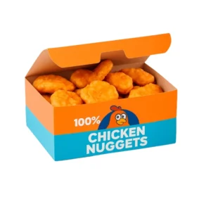 custom chicken nugget boxes with logo