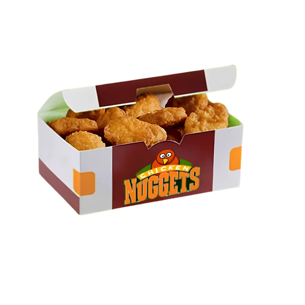 custom chicken nugget boxes