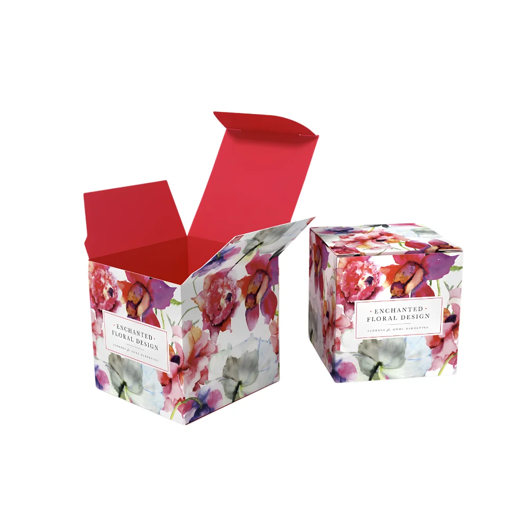 custom cube boxes wholesale