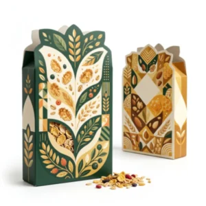 custom die cut cereal boxes wholesale