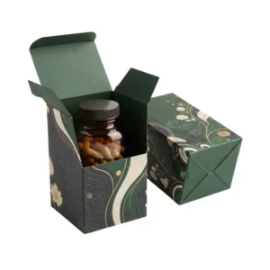 custom dietary supplement packaging with logo