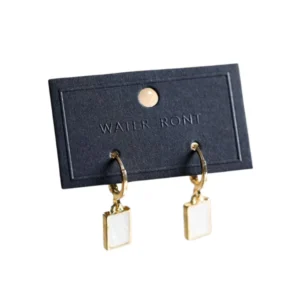custom earring cards with logo