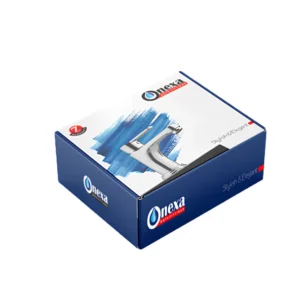 custom faucet packaging with logo