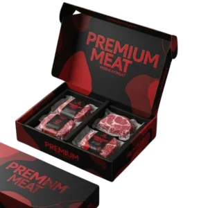 custom frozen meat boxes packaging
