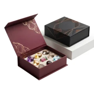 custom gemstone packaging with logo