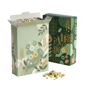 custom green cereal boxes wholesale