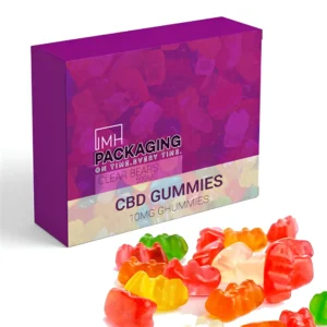 custom gummies boxes with logo