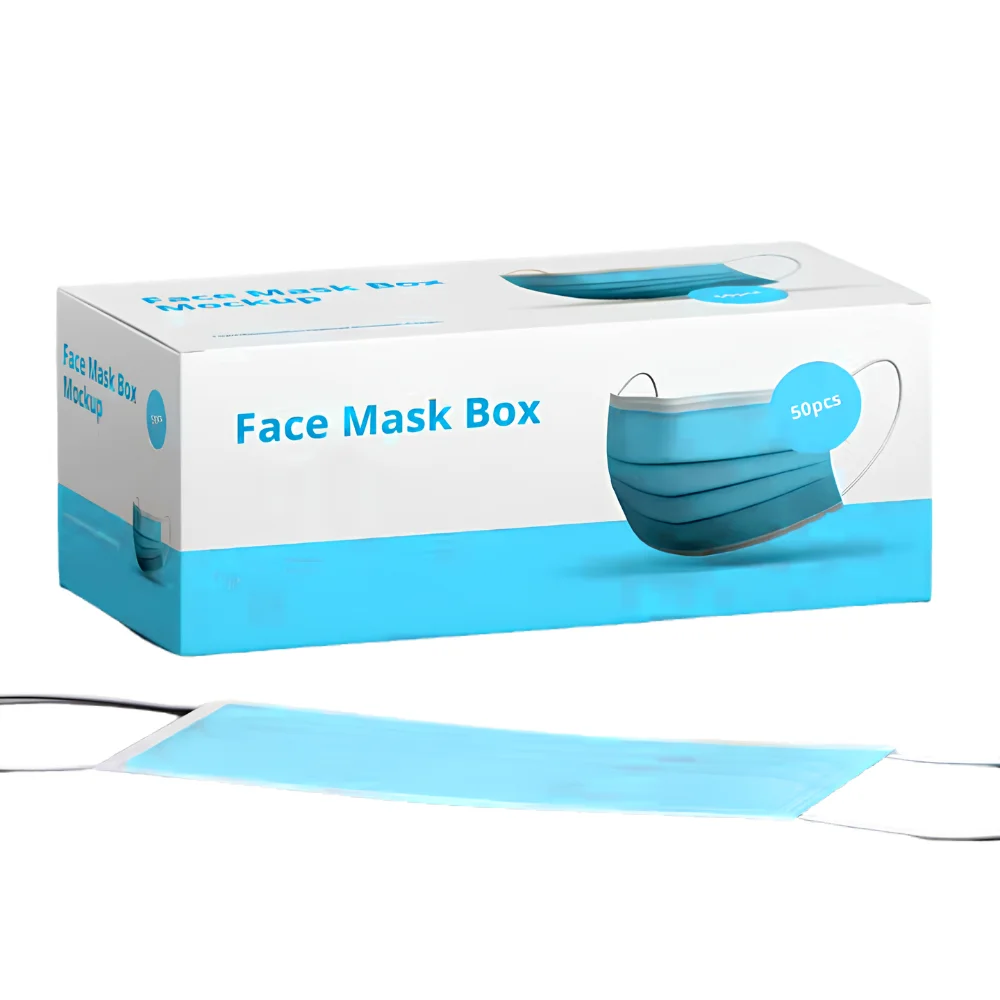 custom healthcare mask boxes packaging