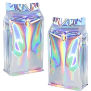 custom holographic mylar bags wholesale