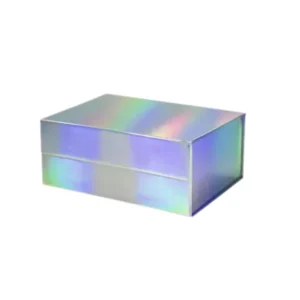 custom holographic rigid boxes packaging