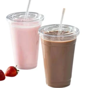 custom milkshake cups with logo
