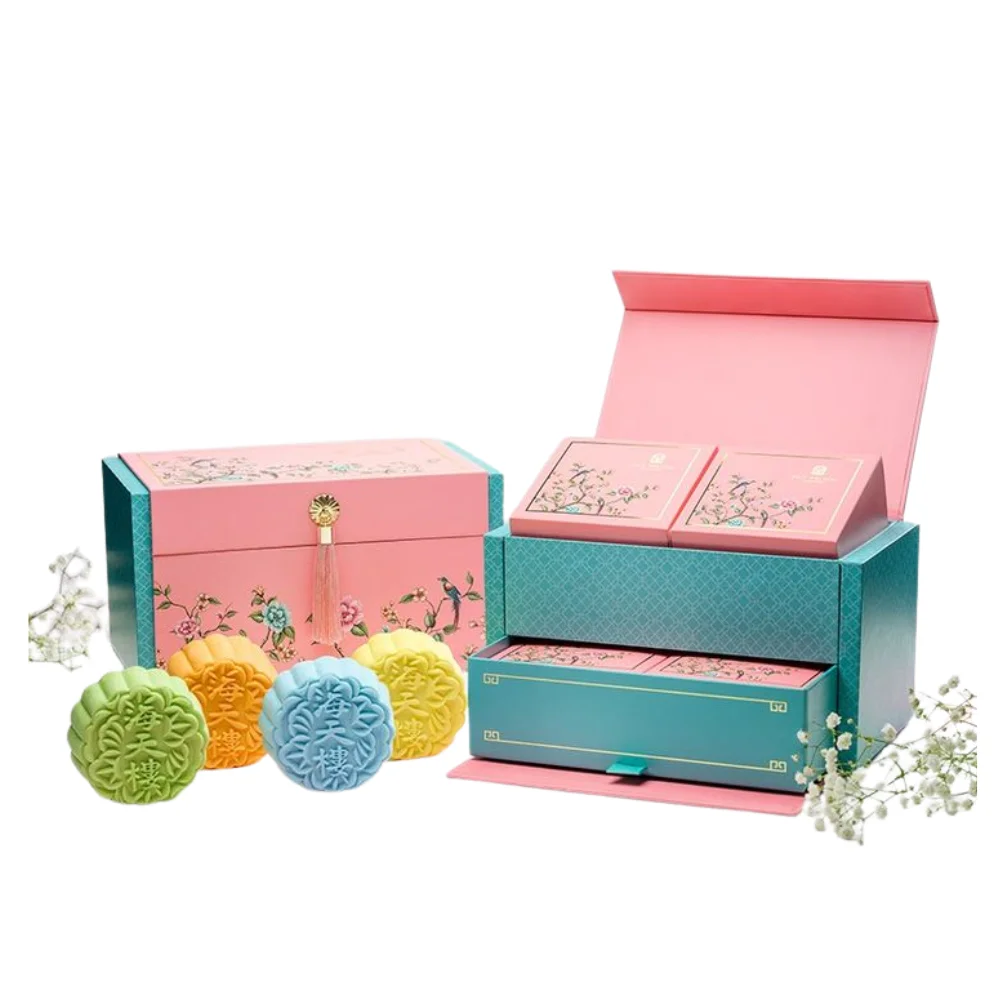 custom mooncake boxes packaging